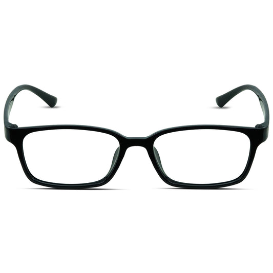 Rectangle Plastic Small Kid's Eyeglasses