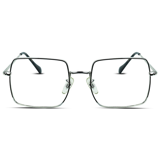 Square - Metal - Medium - Unisex - Eyeglasses