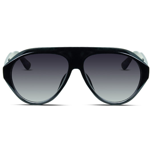 Aviator Plastic Large Men's Sunglasses