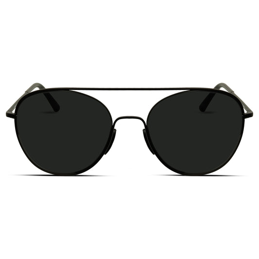 Aviator Round - Medium - Metal - Unisex - Sunglasses