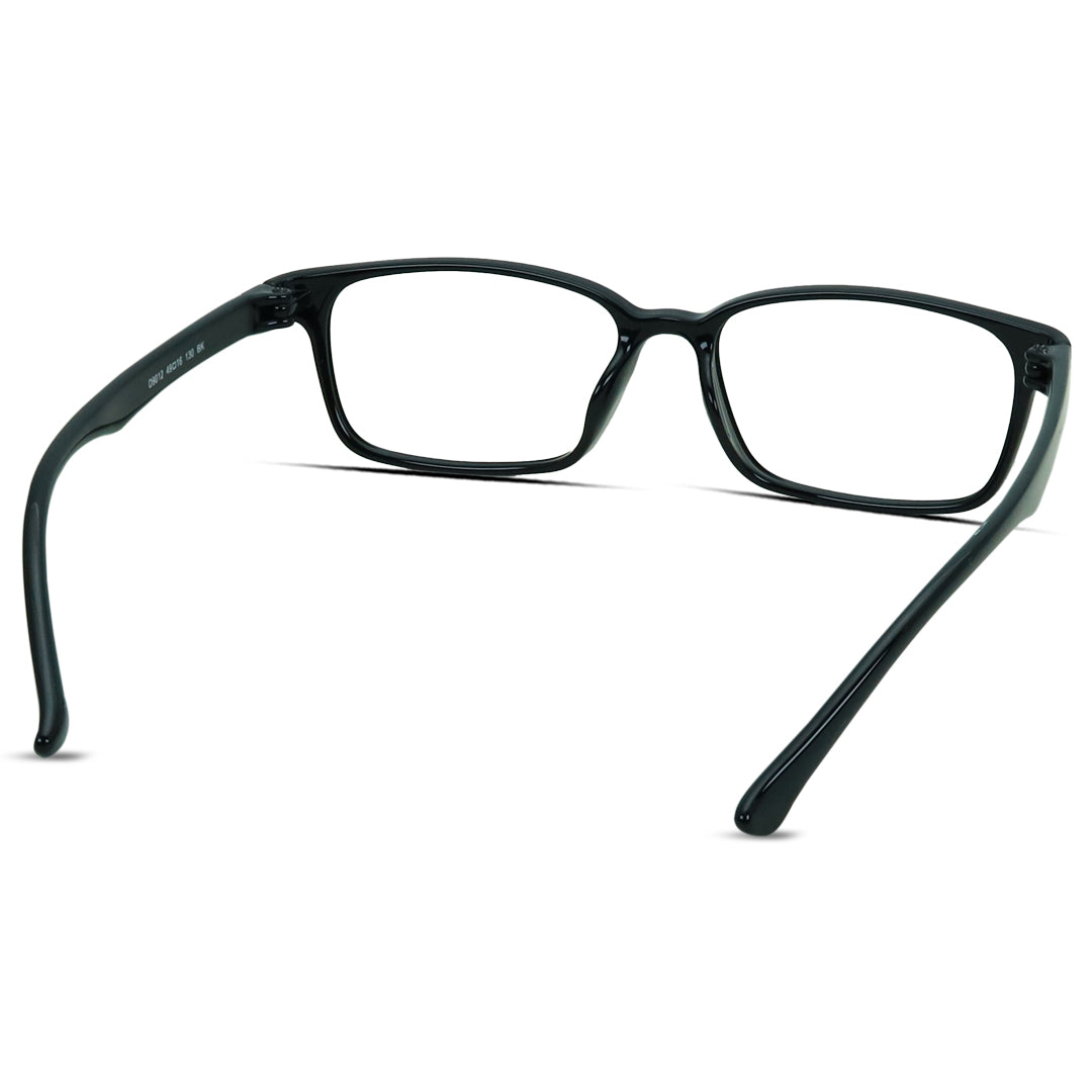 Rectangle Plastic Small Kid's Eyeglasses