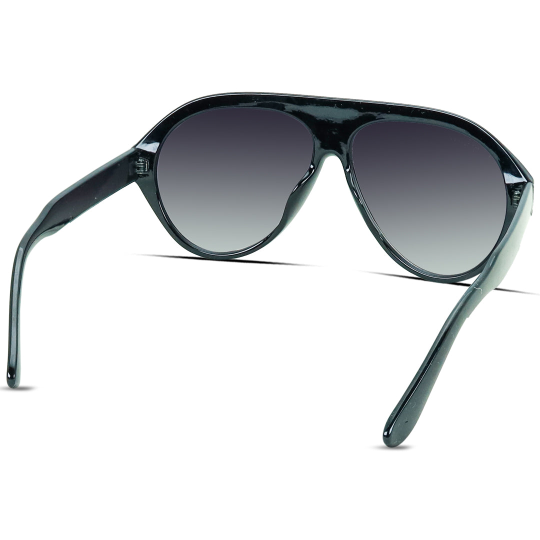 Aviator Plastic Large Men's Sunglasses