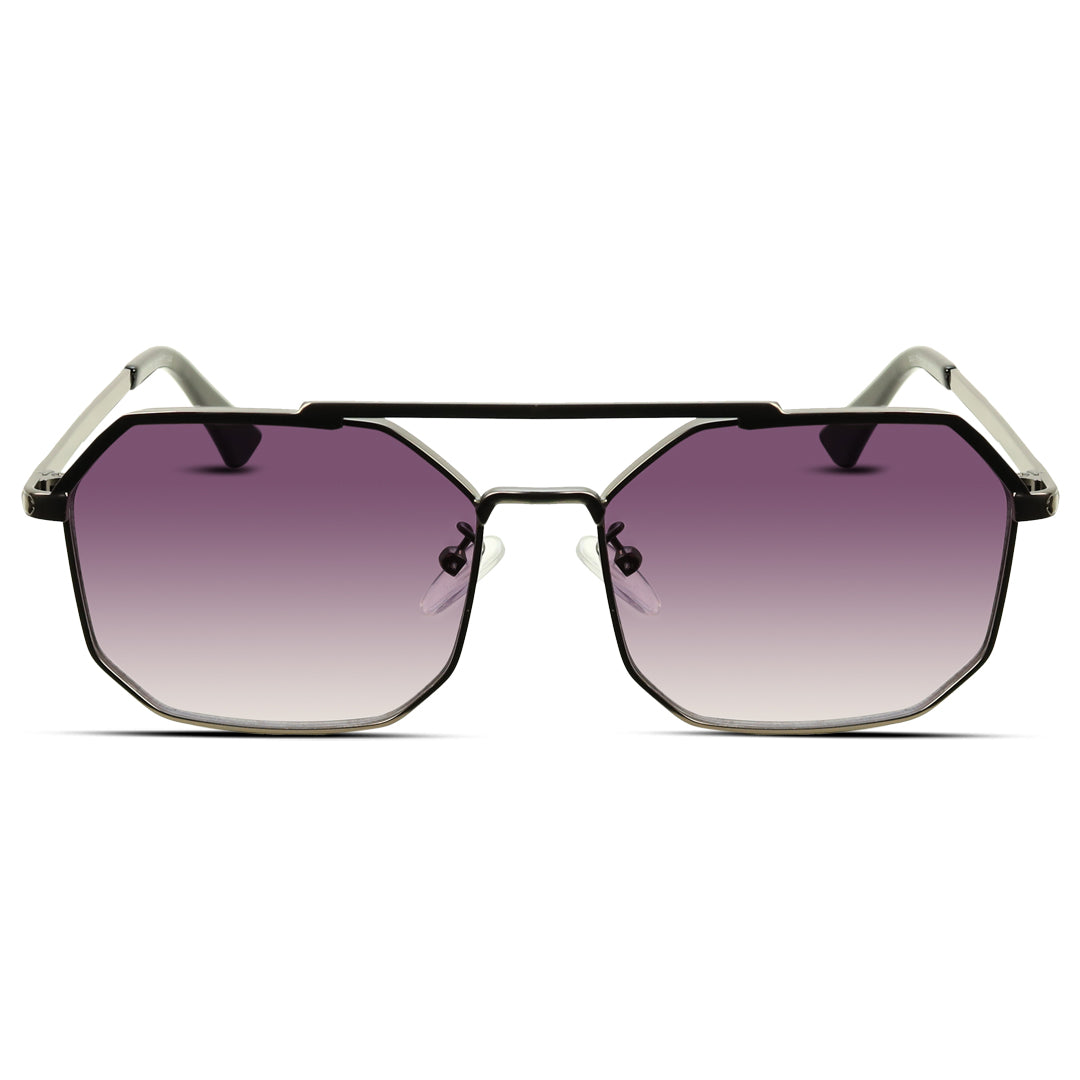 Hexagon - Metal - Medium - Men's - Sunglasses