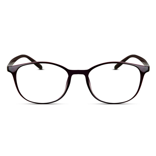 Semi Square Flexible Lightweight Medium Unisex Eyeglasses