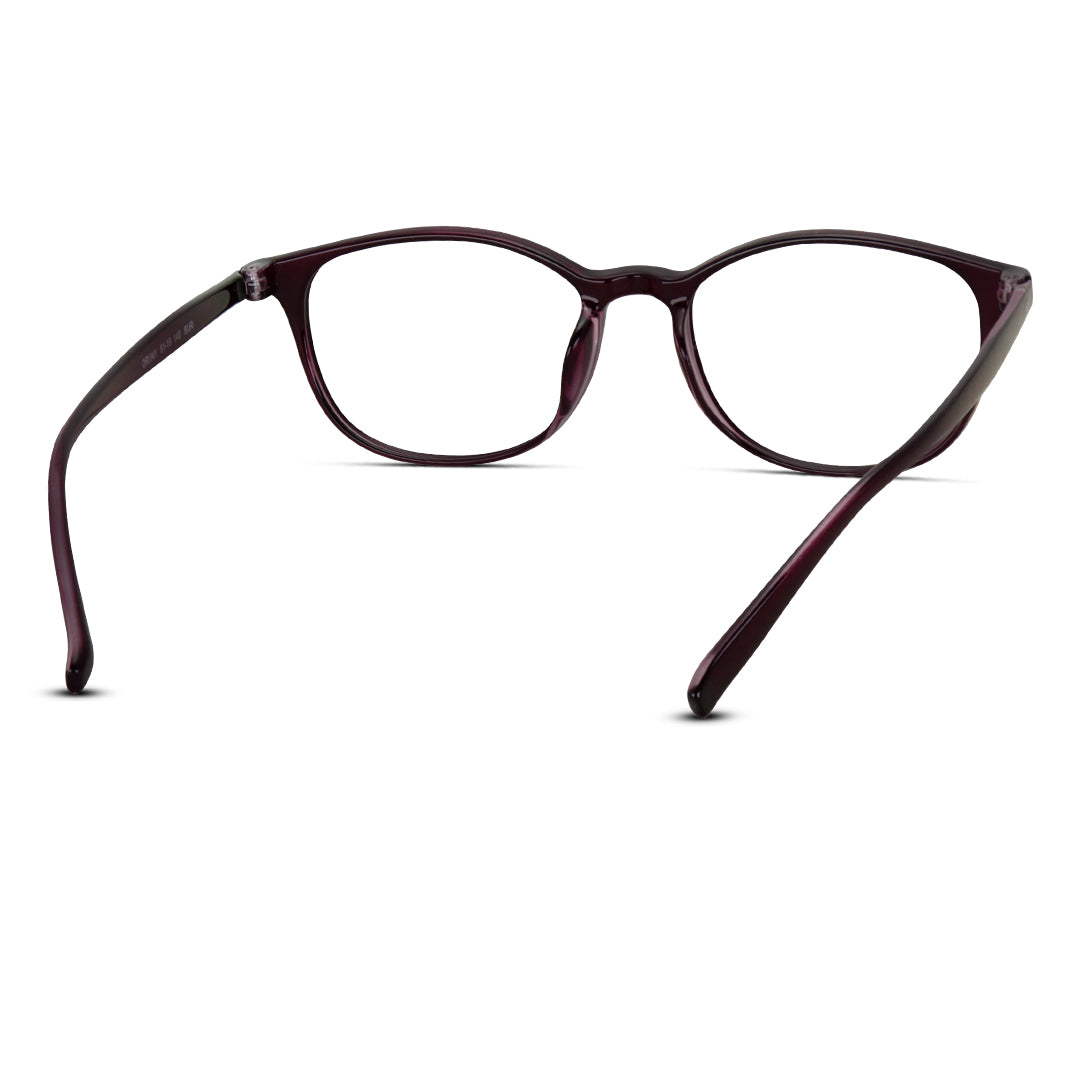 Semi Square Flexible Lightweight Medium Unisex Eyeglasses