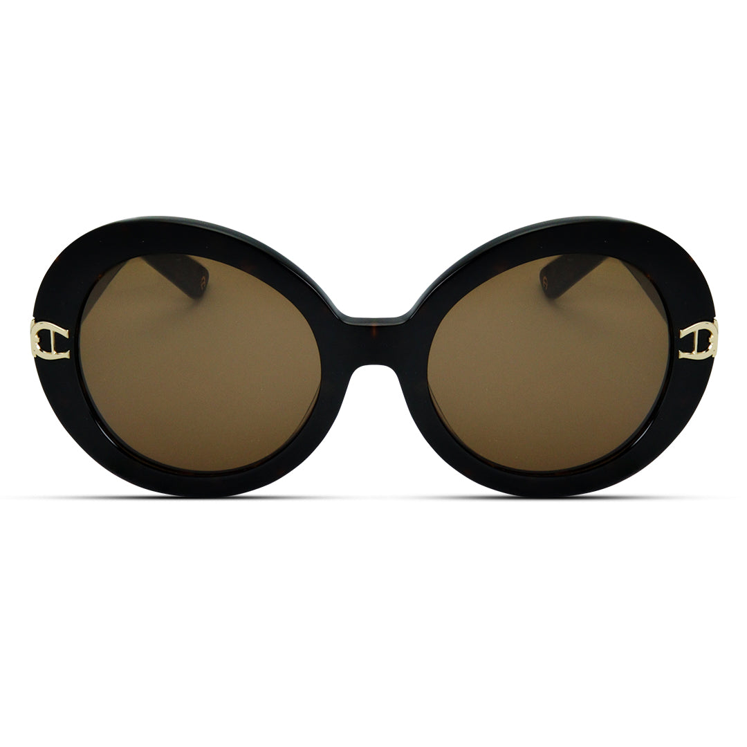 Round Acetate Medium Women's Sunglasses